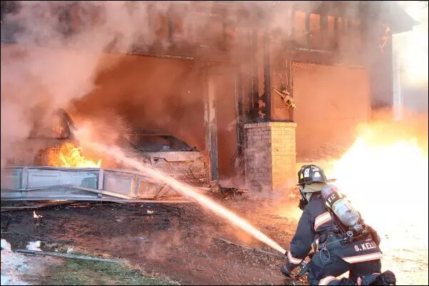 Fighting a House Fire